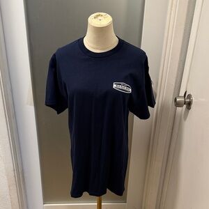 Navy Blue Short Sleeve Tee